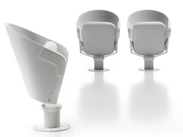 MEDEA - Auditorium seats by ESTEL GROUP - view 2